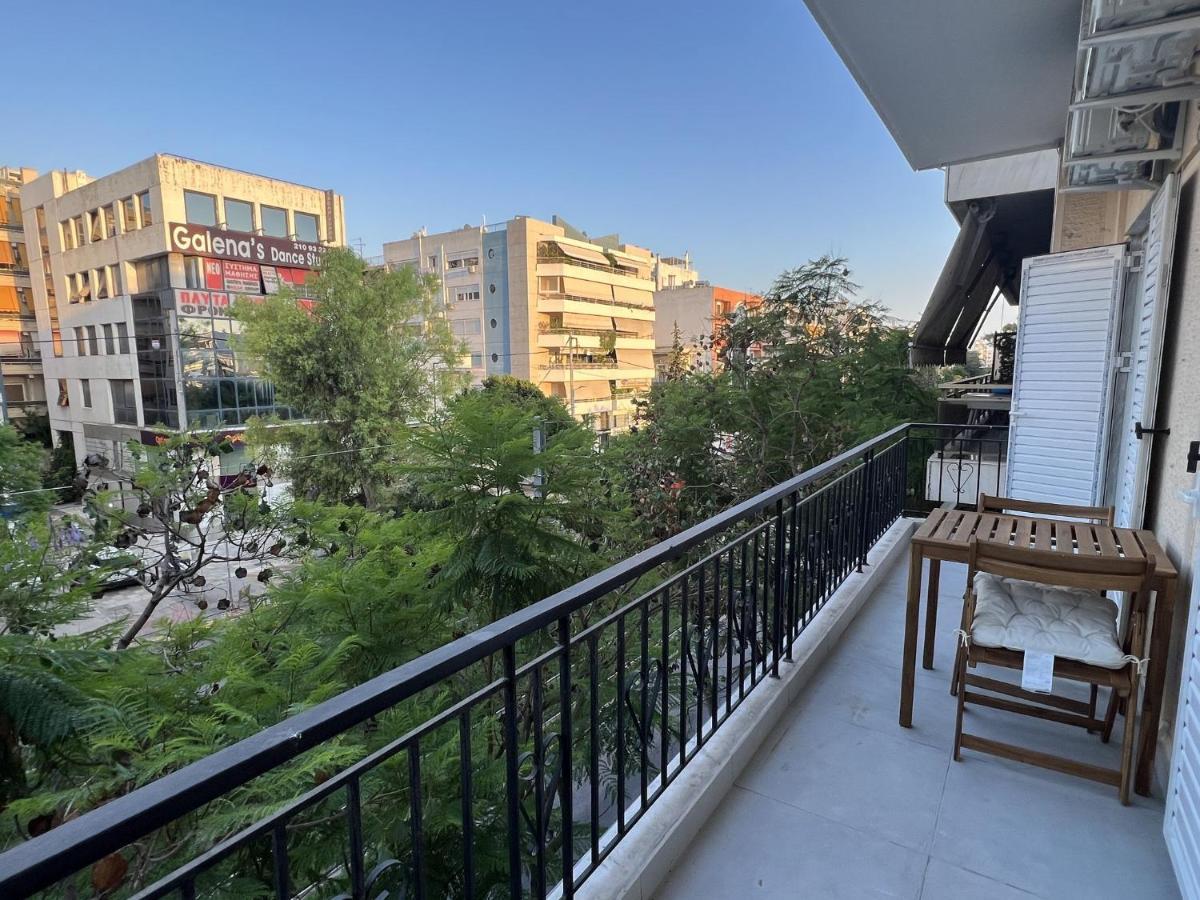 Comfy Apartment In Nea Smirni Athen Exterior foto